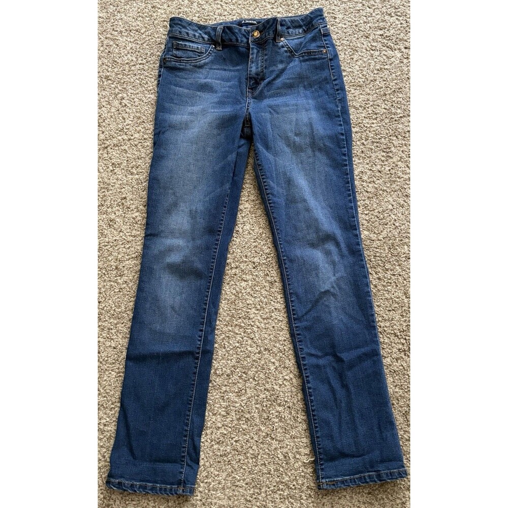 d.jeans Women's Jeans Size 8 Blue Wash Skinny Stretch Denim Mid Rise